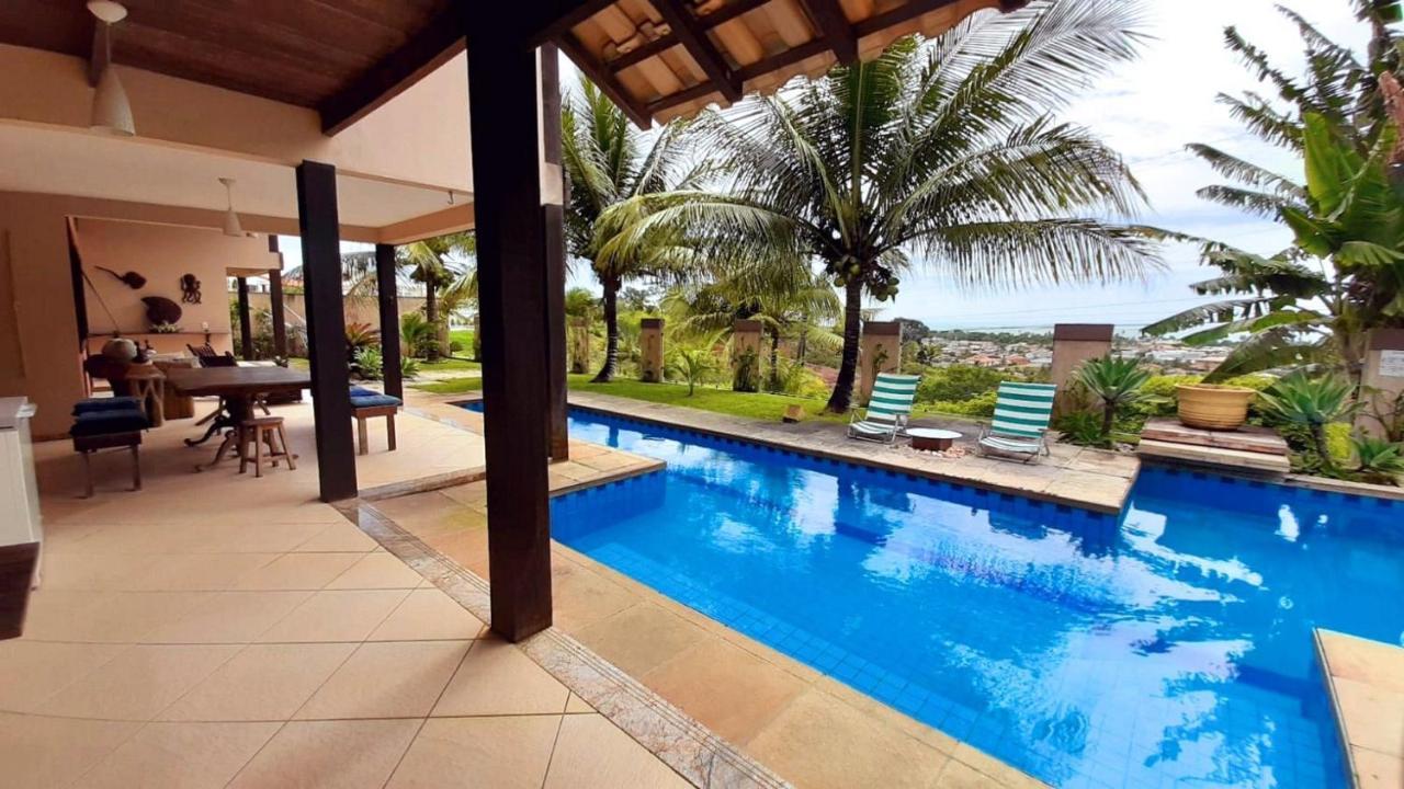 Casa Com Vista Para O Mar De Taperapuan ポルトセグロ エクステリア 写真