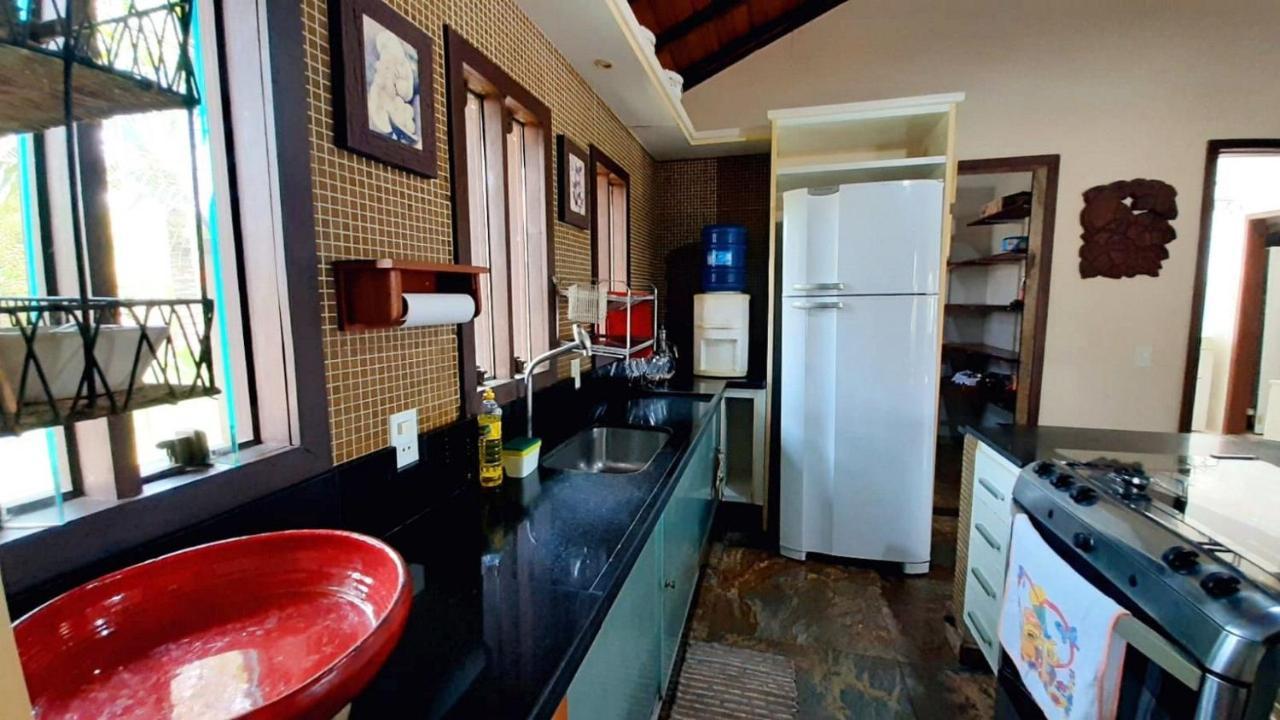 Casa Com Vista Para O Mar De Taperapuan ポルトセグロ エクステリア 写真