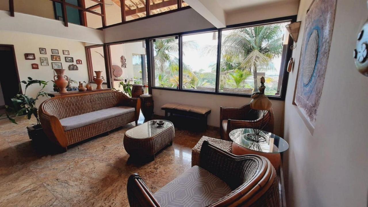 Casa Com Vista Para O Mar De Taperapuan ポルトセグロ エクステリア 写真