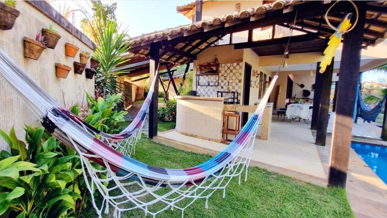 Casa Com Vista Para O Mar De Taperapuan ポルトセグロ エクステリア 写真