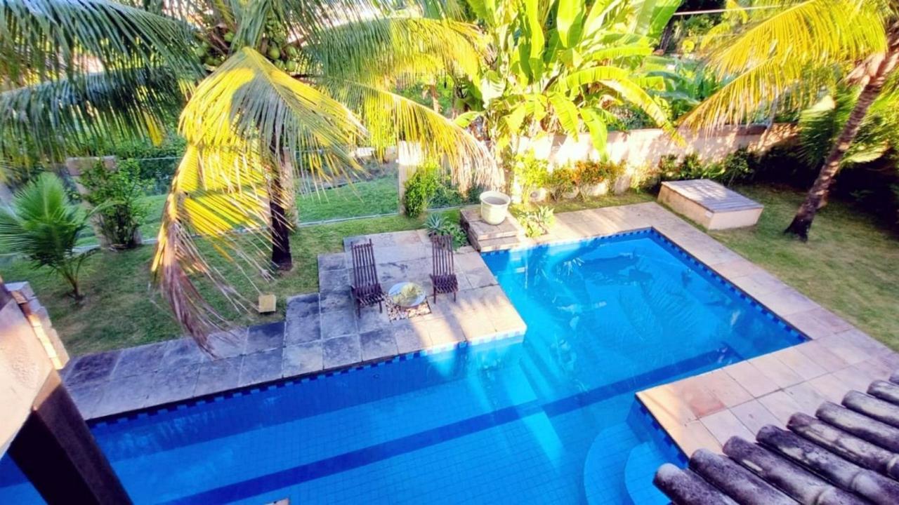 Casa Com Vista Para O Mar De Taperapuan ポルトセグロ エクステリア 写真