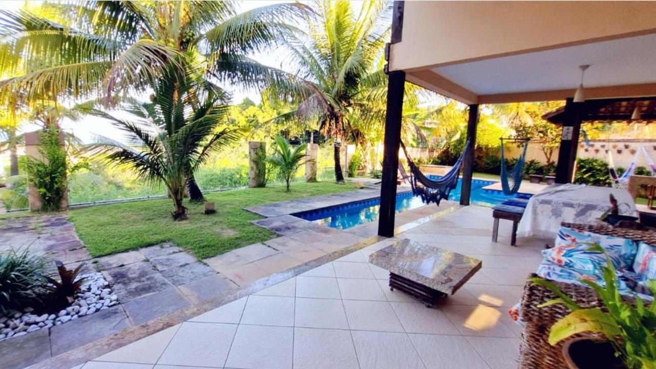 Casa Com Vista Para O Mar De Taperapuan ポルトセグロ エクステリア 写真