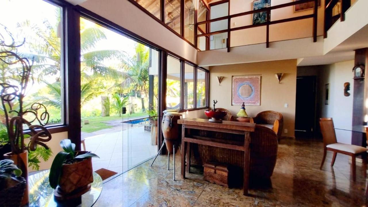 Casa Com Vista Para O Mar De Taperapuan ポルトセグロ エクステリア 写真